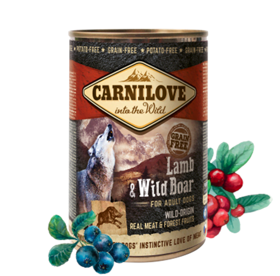 Hunde - Carnilove Lamb & Wild Boar for Adult Dogs 400g - CH100040