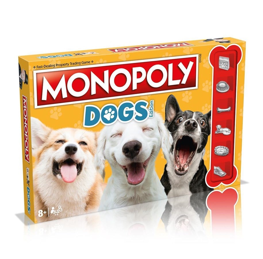 Brettspiele - Winning Moves Monopoly Dogs Edition (English) - 5036905050265