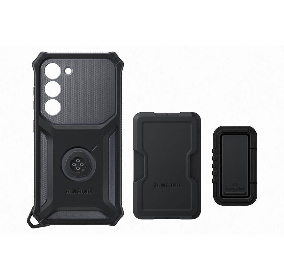 Handys - Cover & Cases - Samsung Galaxy S23 Rugged Gadget Case - Titan - EF-RS911CBEGWW