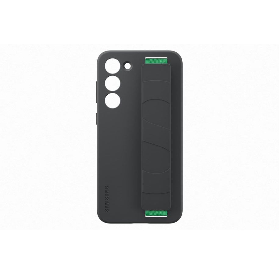 Handys - Cover & Cases - Samsung Galaxy S23+ Silicone Grip Case - Black - EF-GS916TBEGWW
