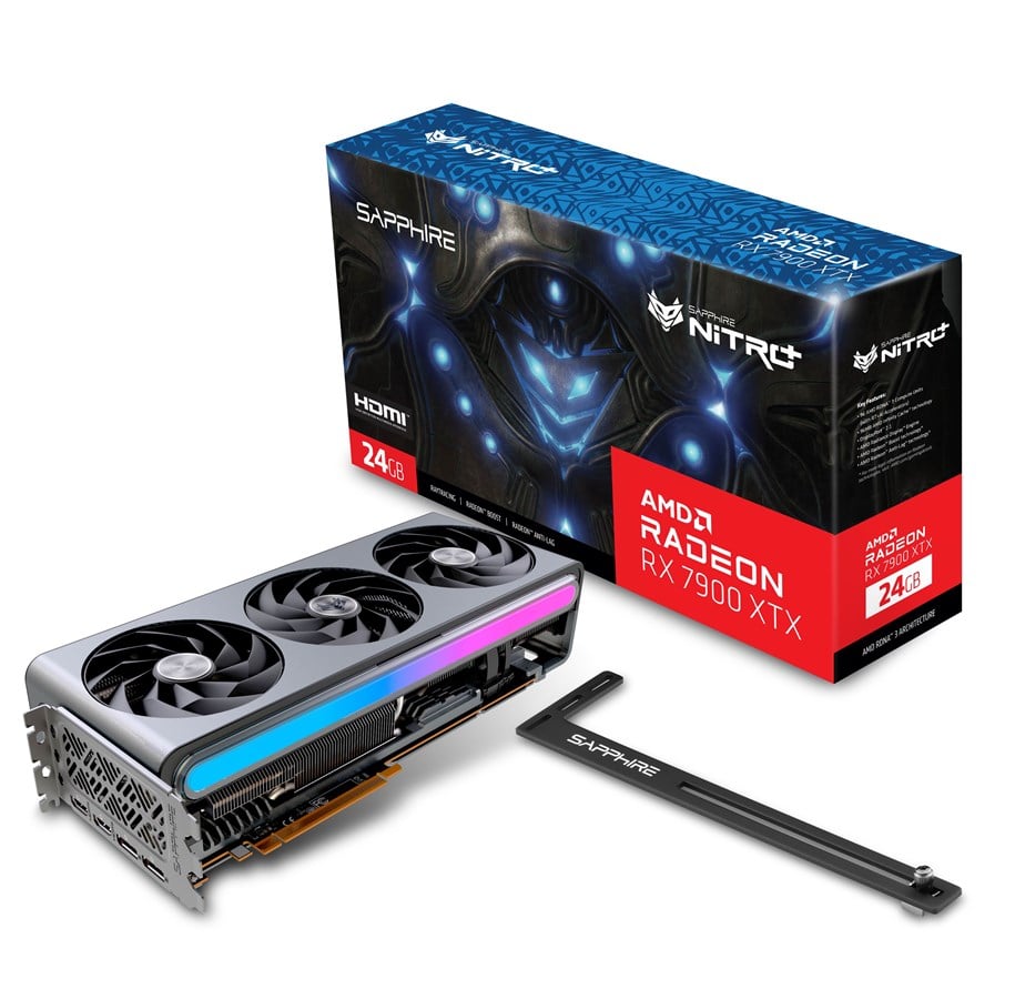 Grafikkarte - Sapphire Radeon RX 7900 XTX NITRO+ - 24GB GDDR6 RAM - Grafikkarte - 11322-01-40G