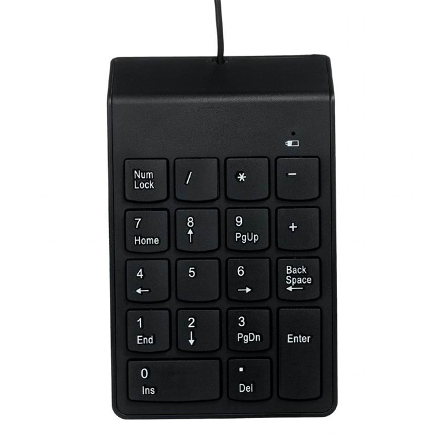 Tastaturen - Gembird Numeric keypad - USB - Numpad - Schwarz - KPD-U-03