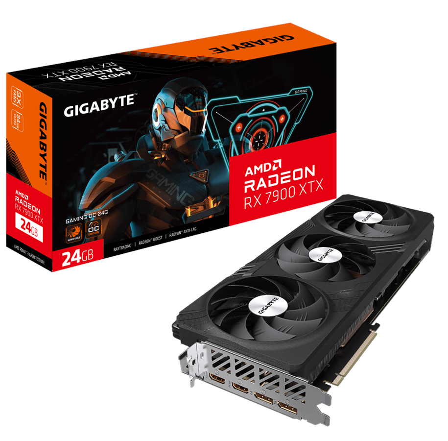 Grafikkarte - GIGABYTE Radeon RX 7900 XTX GAMING OC - 24GB GDDR6 RAM - Grafikkarte - GV-R79XTXGAMING OC-24GD