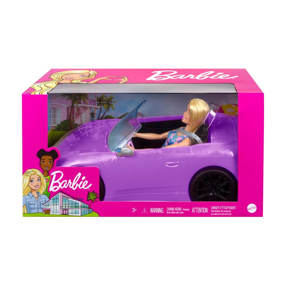 Dolls & Accessories - Barbie Doll and Vehicle - HBY29