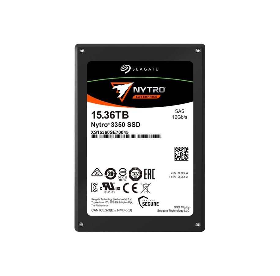 SSD - Seagate Nytro 3350 XS15360SE70045 - SSD - Scaled Endurance - 15.36 TB - SAS 12Gb/s - XS15360SE70045