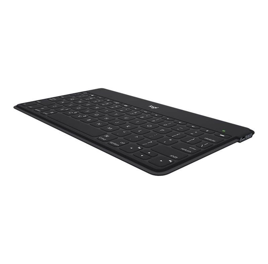 Tastaturen - Logitech Logicool Keys-To-Go - keyboard - QWERTZ - German - black - Tastatur - Deutsch - Schwarz - 920-008545