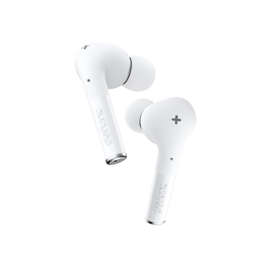 Kopfhörer/Headsets - defunc  TRUE ENTERTAINMENT Wireless BT White - D4342