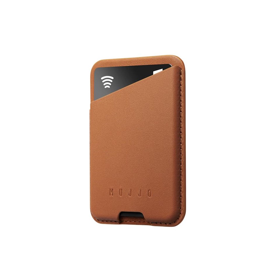 Handys - Cover & Cases - Mujjo Leather Magsafe Leather Card Wallet - The Ultimate Accessory for Your iPhone - MUJJO-WA-001-TN