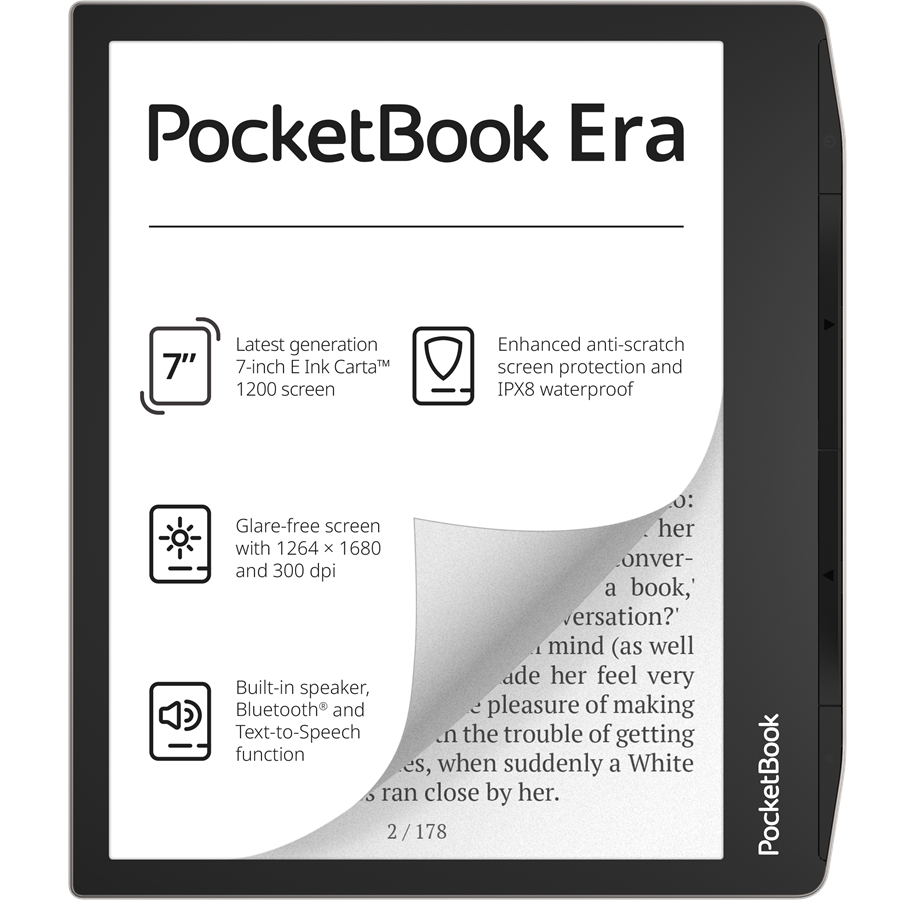 eBook Reader - PocketBook Era - Stardust Silver - PB700-U-16-WW