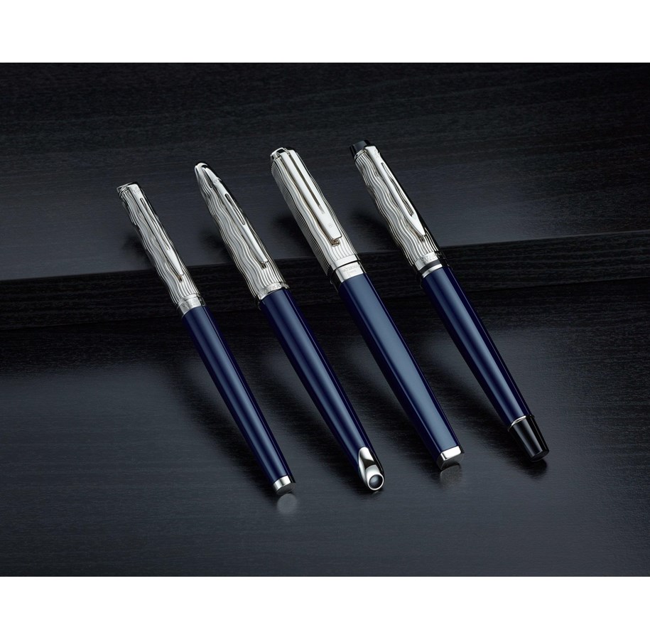 Waterman Allure Deluxe Kugelschreiber – Blau, Mittlere Spitze, In Geschenkbox