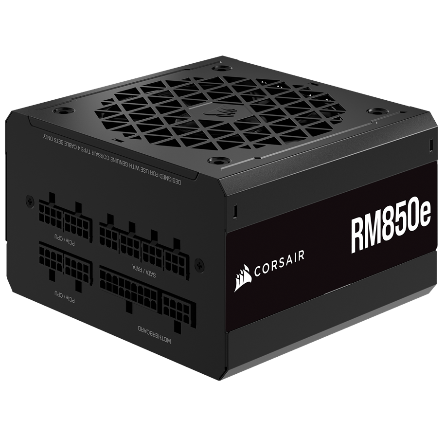 Netzteile - Corsair RM850e V2 Netzteile - 850 Watt - 120 mm - ATX 3.1 - 80 Plus Gold zertifiziert - CP-9020263-EU