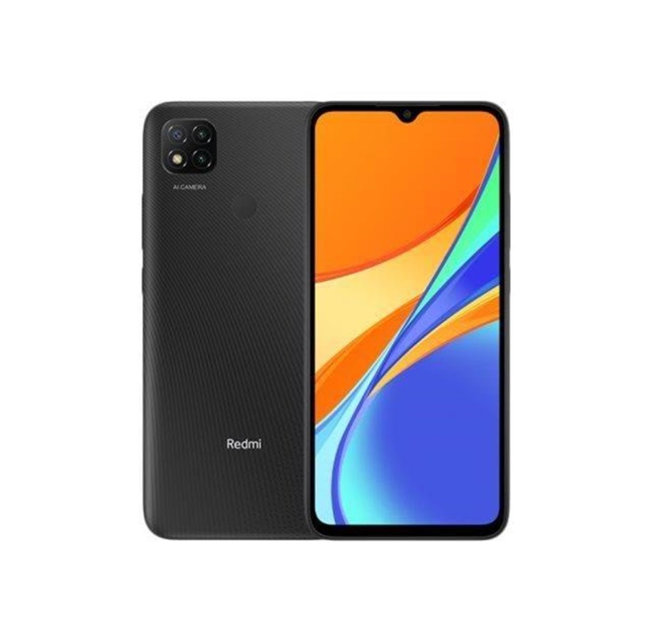 Handys & Smartphones - Xiaomi Redmi 9C NFC 64GB/3GB - Midnight Grey - MZB0AK5EU