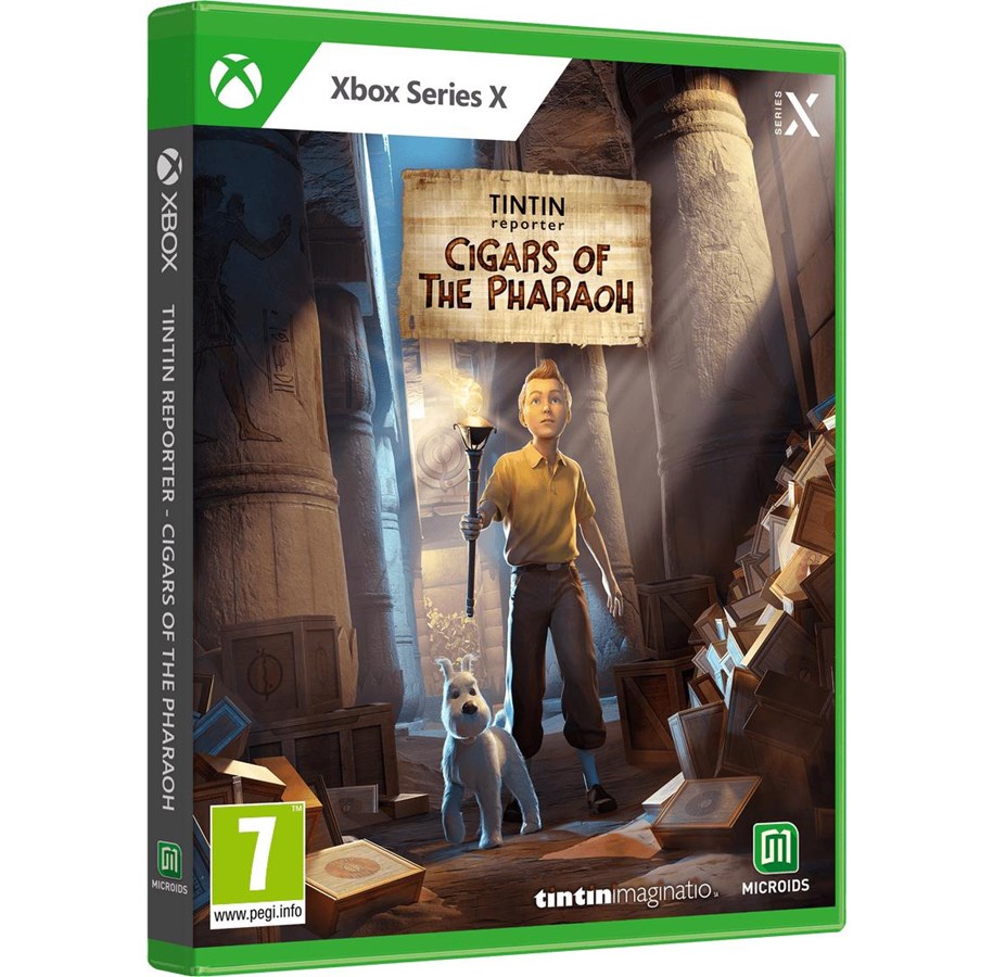 Spiele - Tintin Reporter - Cigars of the Pharaoh - Microsoft Xbox Series X - Action - PEGI 12 - 3701529504174