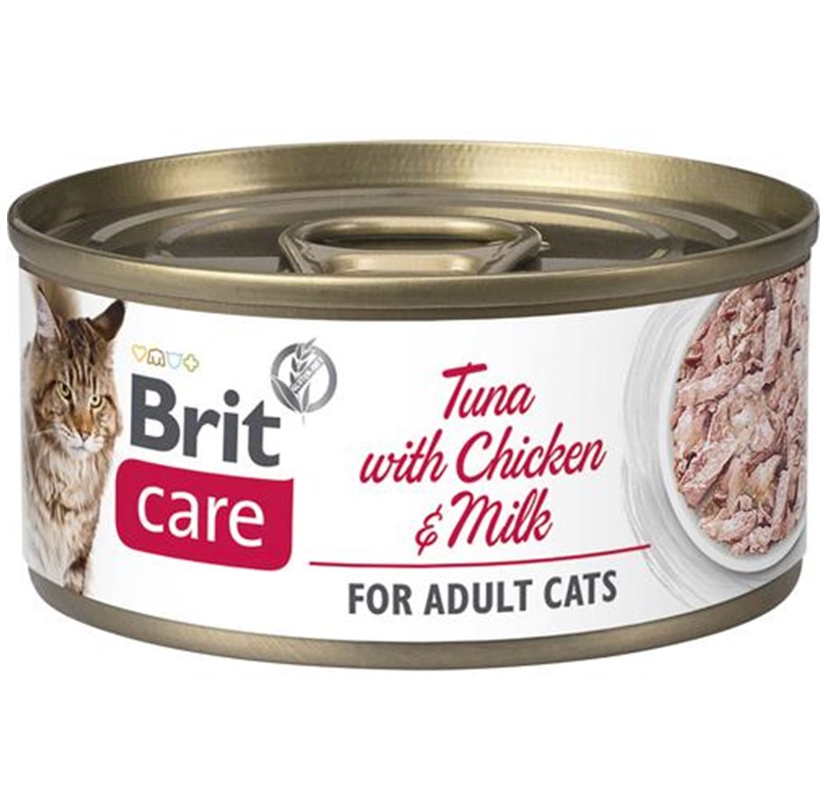 Katzen - Brit Care Cat Tuna with Chicken And Milk 70g - BK740007