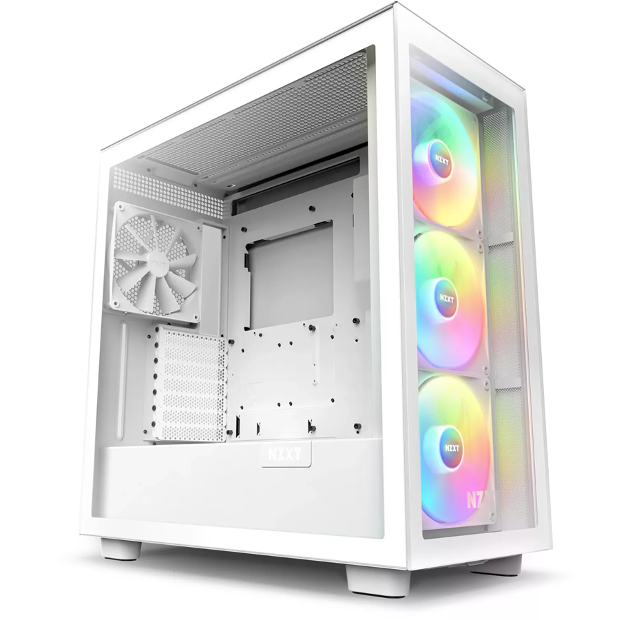 NZXT H7 Elite RGB - Matte White - Gehäuse - Miditower - Weiß | Günstig