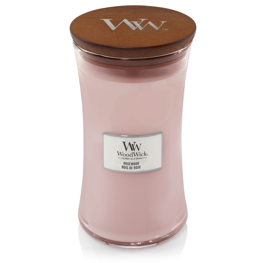 Einrichtung - WoodWick Scented candle with wooden lid - Rosewood - 93025E