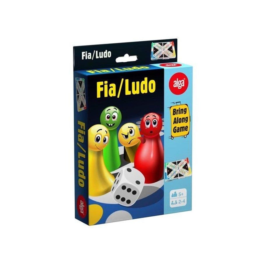 Brettspiele - Alga Ludo Bring Along - 38018877