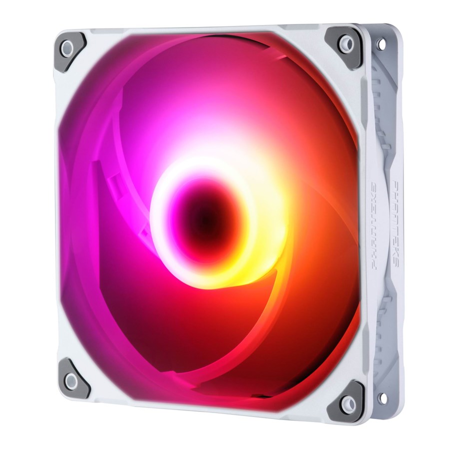 Gehäuselüfter - Phanteks M25 140mm PWM Fan DRGB - Gehäuselüfter - 140mm - Weiß mit RGB LED - 37 dBA - PH-F140M25_DRGB_PWM_WT01
