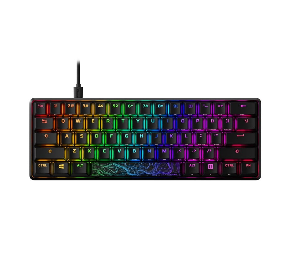 Tastaturen - HyperX Alloy Origins 60 - Gaming Tastatur - Englisch (US) - Schwarz - 56R61AAABA