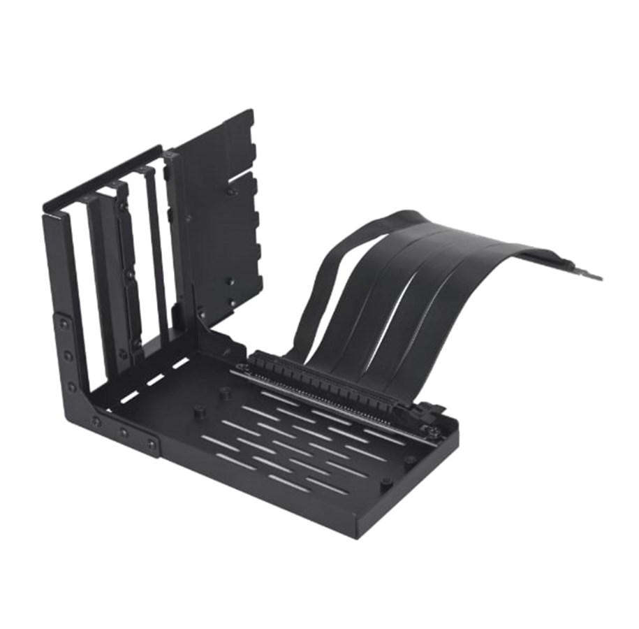 Gehäusezubehör - Lian Li VG4-4X Universal 4-slots Vertical GPU PCI-E 4.0 riser - Black - VG4-4X