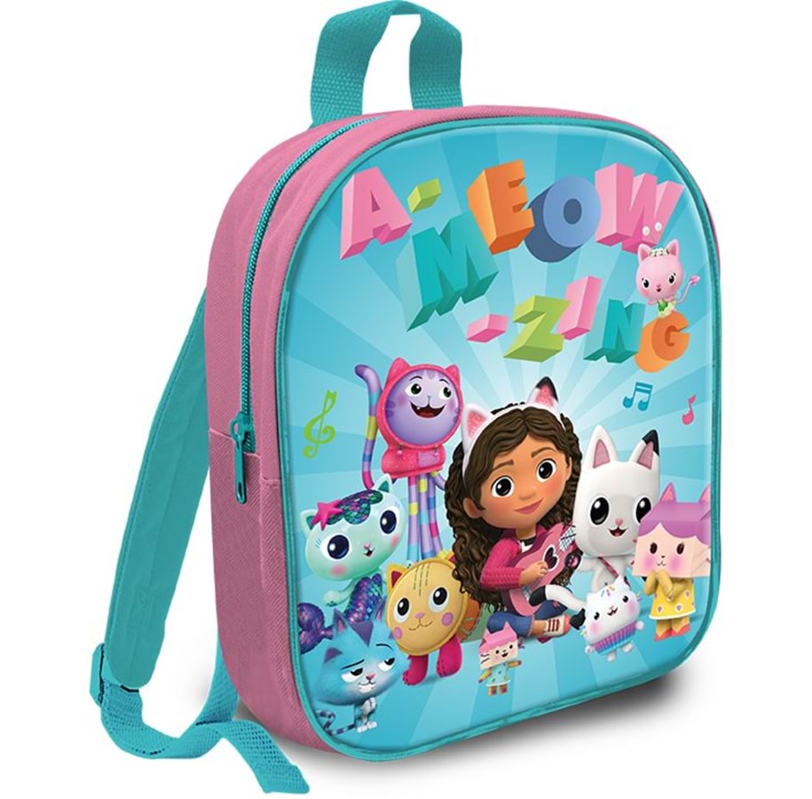 Schul-Zubehör - Euromic GABBY'S DOLLHOUSE Backpack 29 cm - 033709409