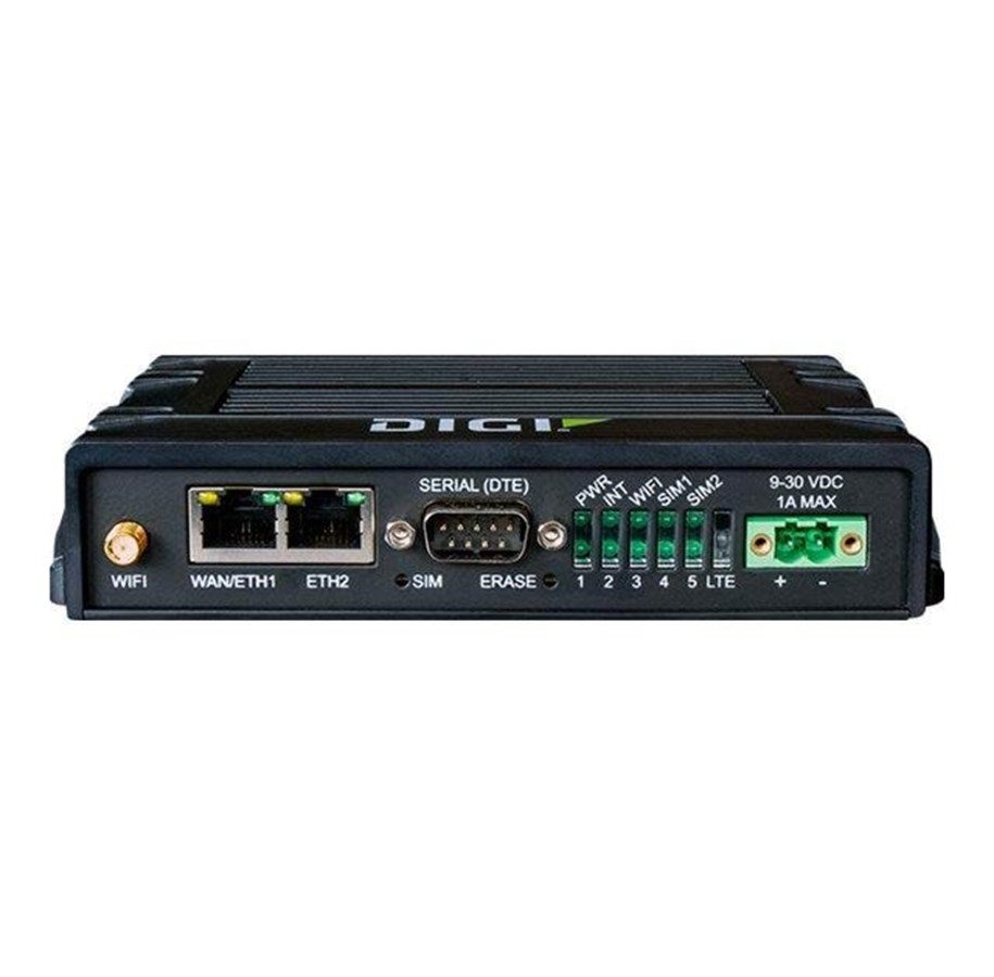 Wlan Router - Digi IX20 - wireless router - WWAN - DIN rail mountable - Wireless router - IX20-00G4