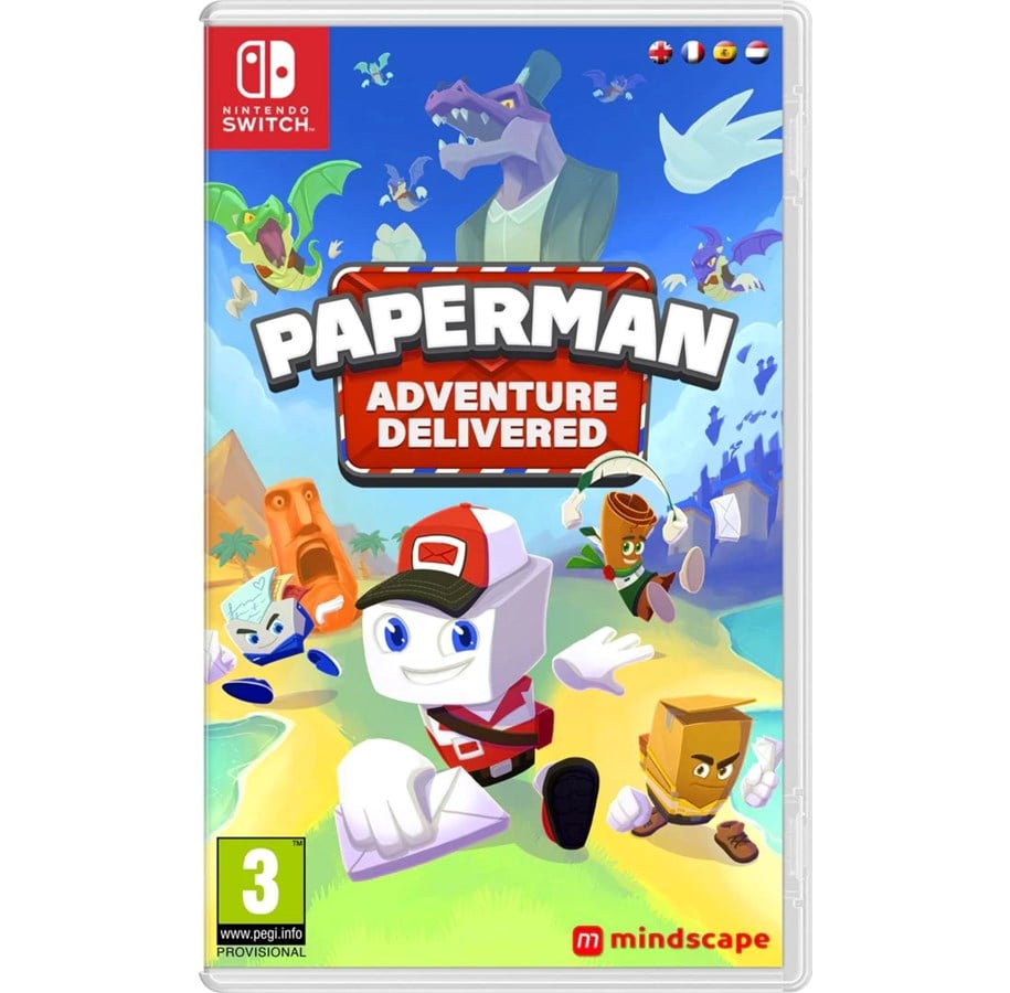 Spiele - Paperman: Adventure Delivered - Nintendo Switch - Abenteuer - PEGI 3 - 8720618957498