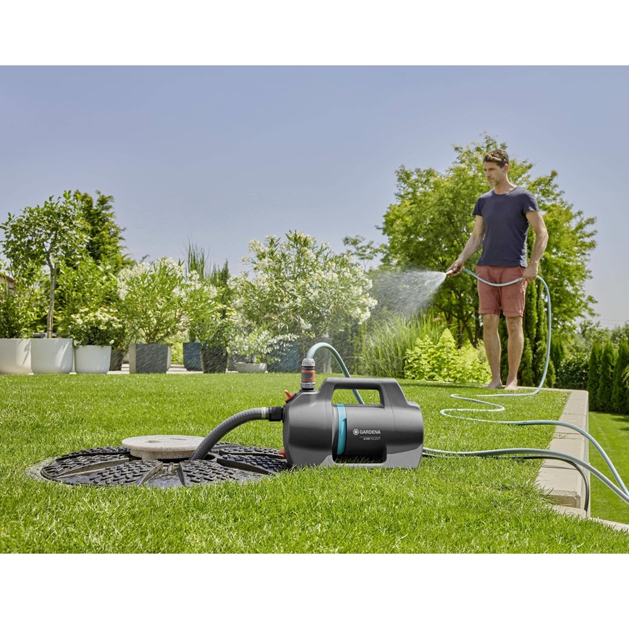 Tauch/Bewässerungspumpen - Gardena Gard Gartenpumpe 4100 Silent Set  09051-61 - 09051-61