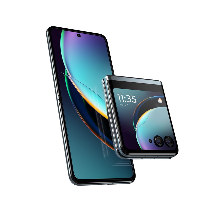 Handys & Smartphones - Motorola Razr 40 Ultra 256GB/8GB - Glacier Blue - PAX40013SE