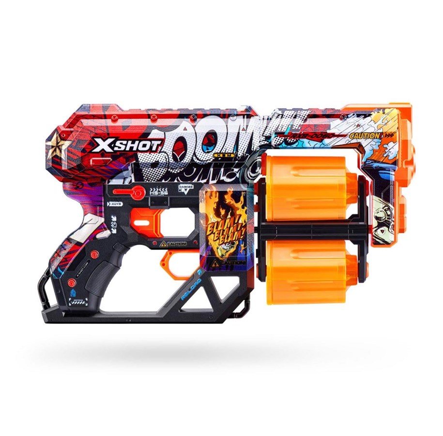 Spielzeugwaffen - X-shot Skins Dread with 12 Darts - 36517