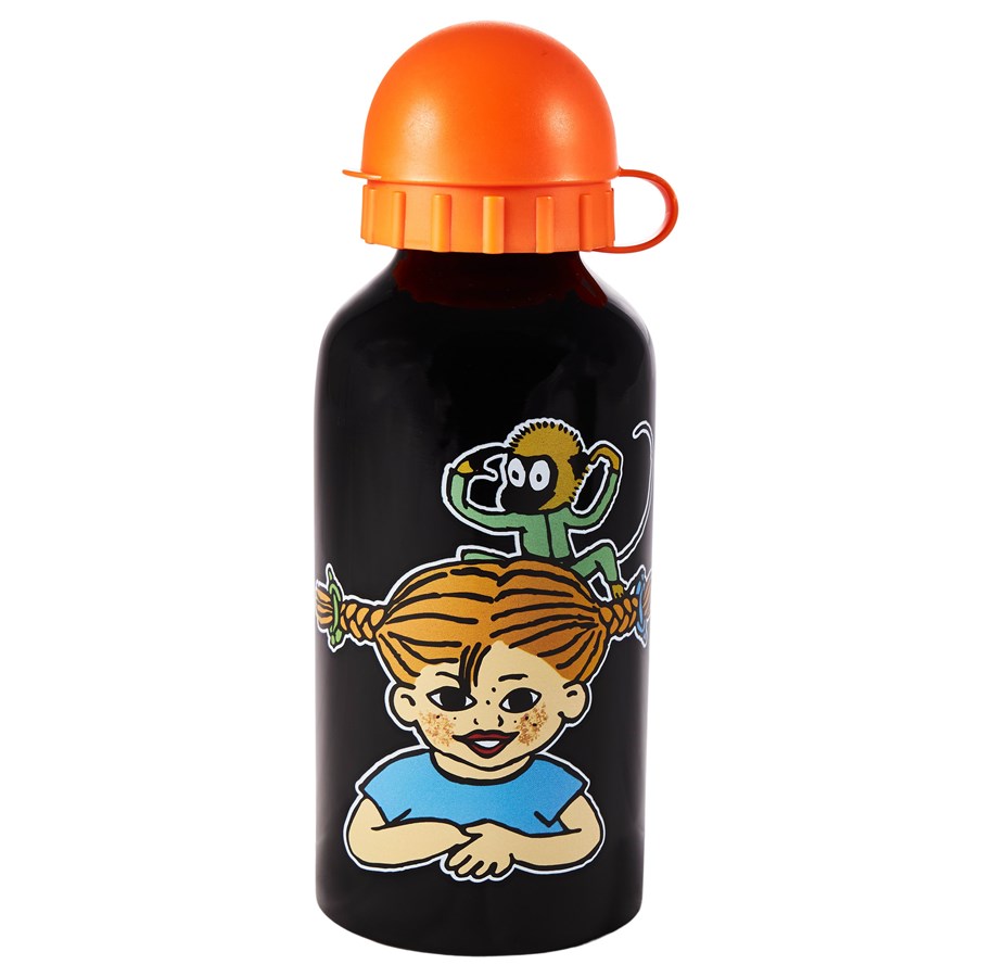 Schul-Zubehör - Euromic Pippi Water bottle aluminum 400ml - 063108717