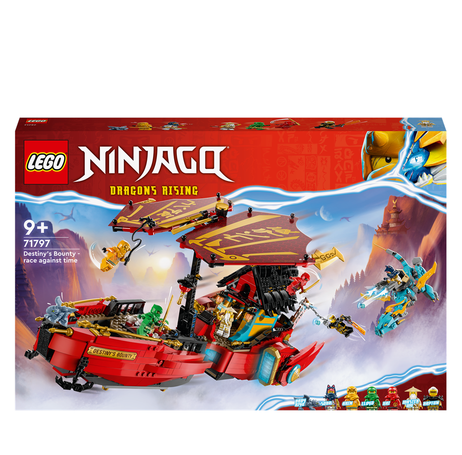 LEGO®  - LEGO Ninjago 71797 Ninja-Flugsegler im Wettlauf mit der Zeit - 71797
