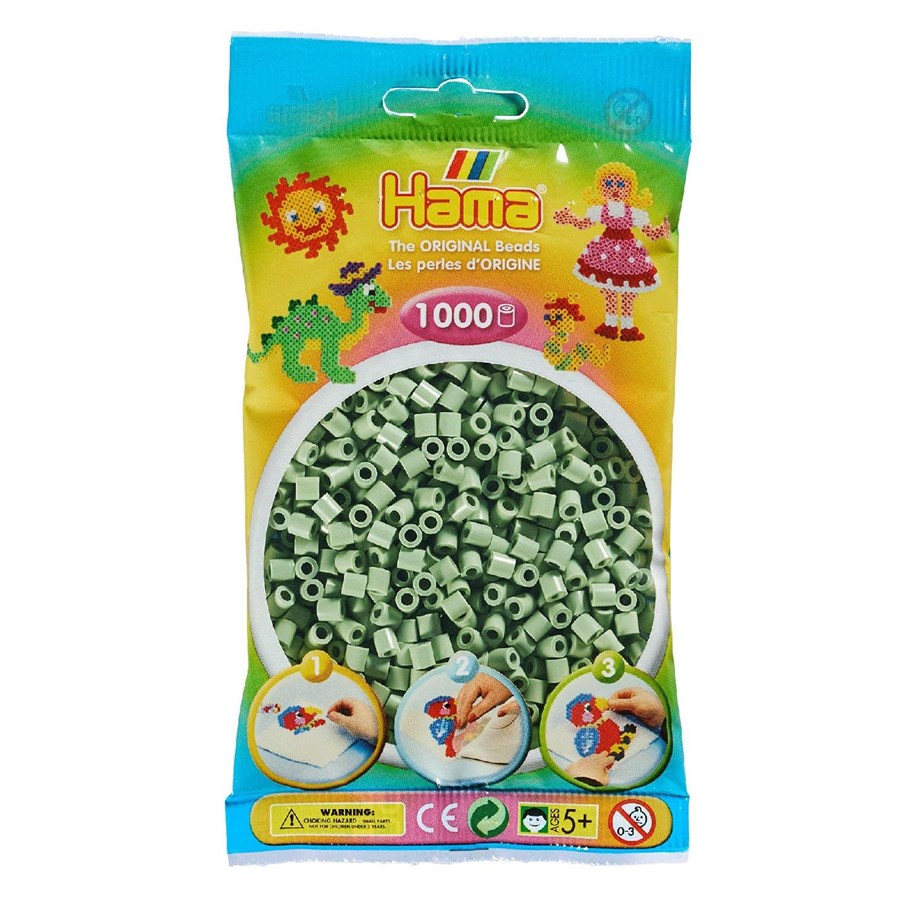 Kreativ-Spiele - Hama Fuse Beads - Eucalyptus 1000pcs. - 207-101