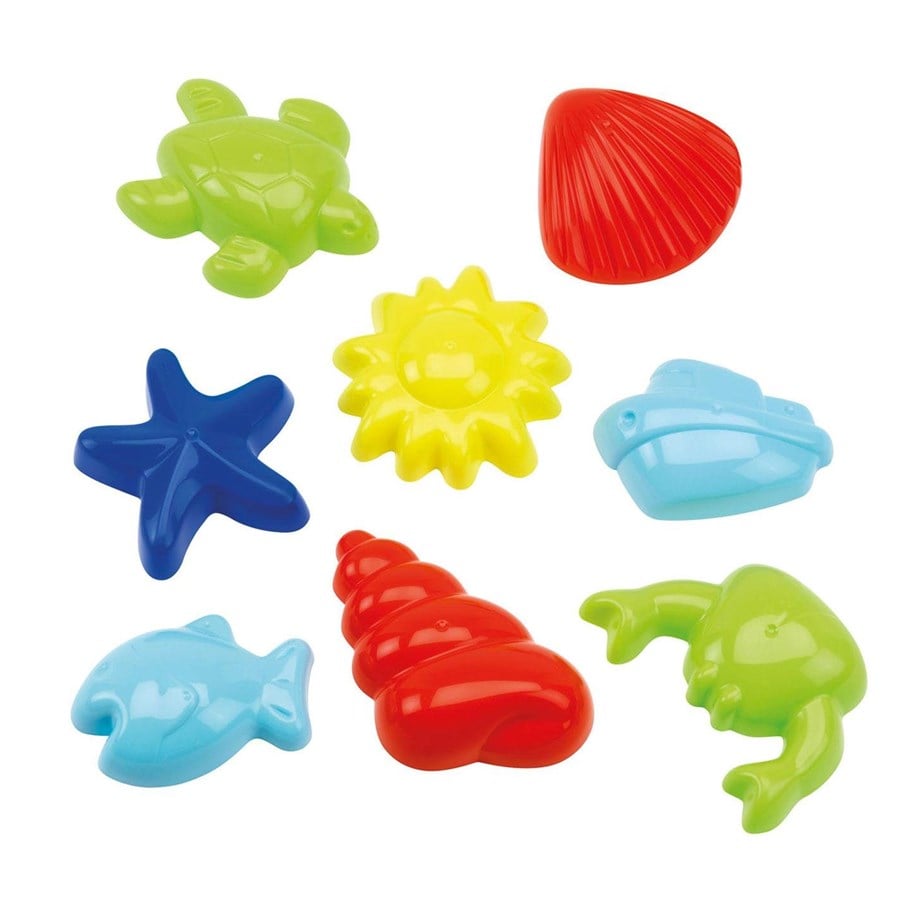 Spiele im Freien - Ecoiffier Underwater World Sand Shapes 8pcs. - 630