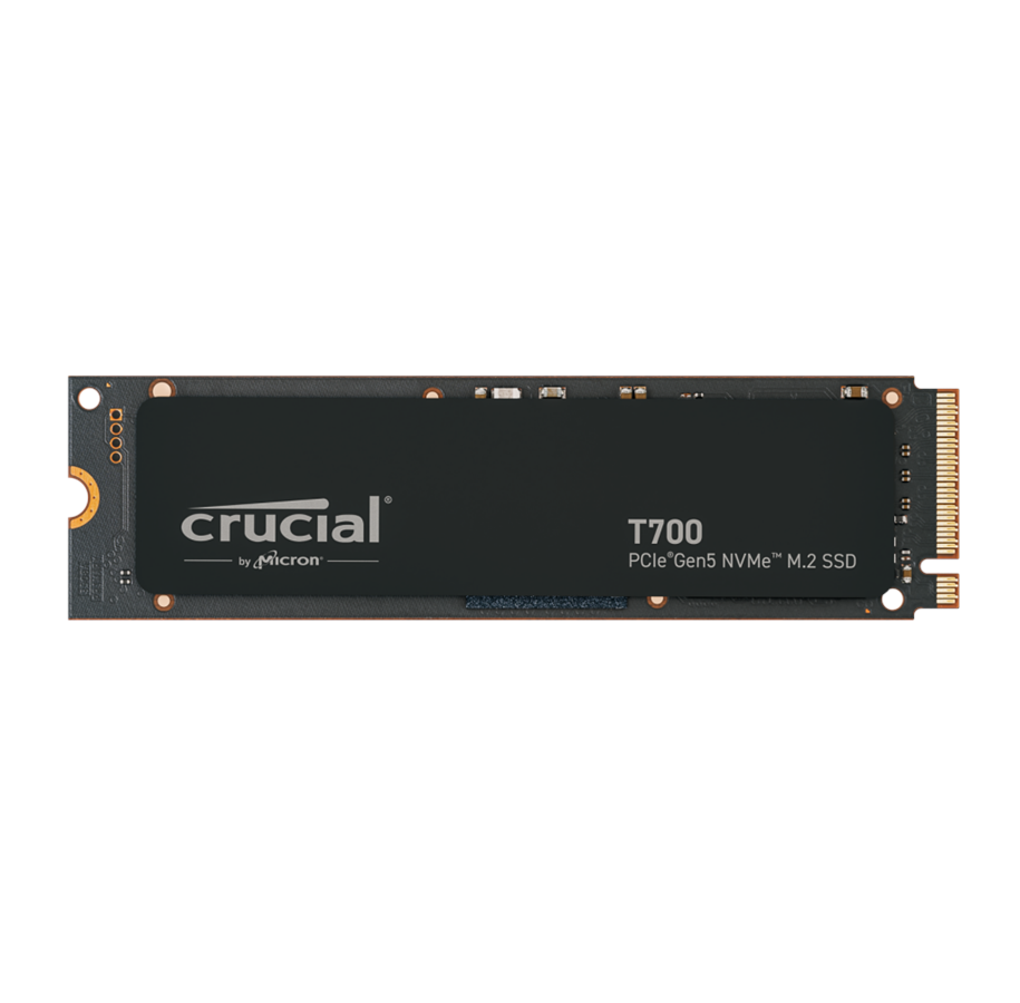 SSD - Crucial T700 SSD - 1TB - Ohne Kühlkörper - M.2 2280 - PCIe 5.0 - CT1000T700SSD3