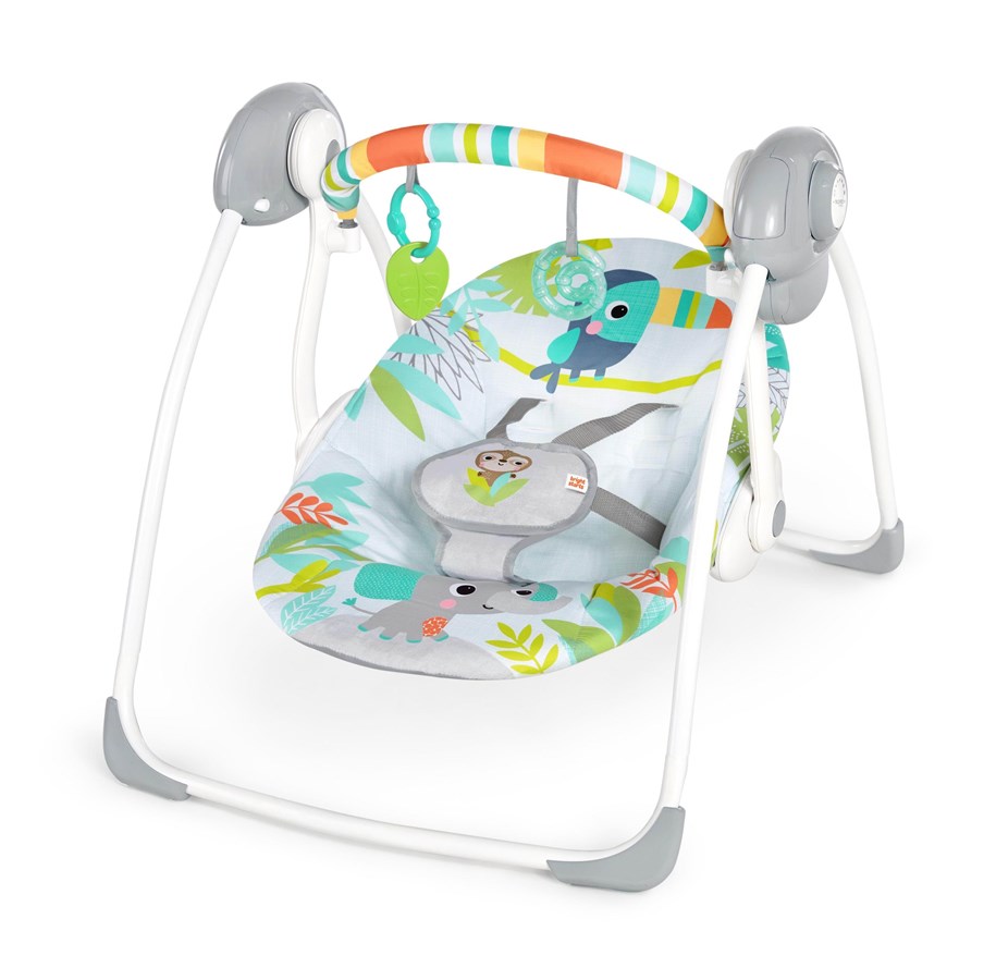 Babypflege - Bright Starts Rainforest Vibes™ Portable Swing - BS-12426