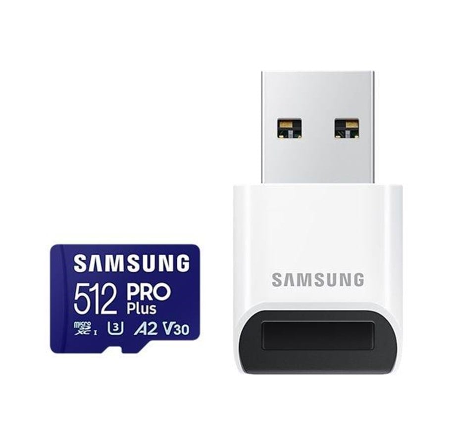 Speicherkarten - Samsung PRO Plus SD + USB Card Reader - 180MB/s - 512GB - MB-MD512SB/WW