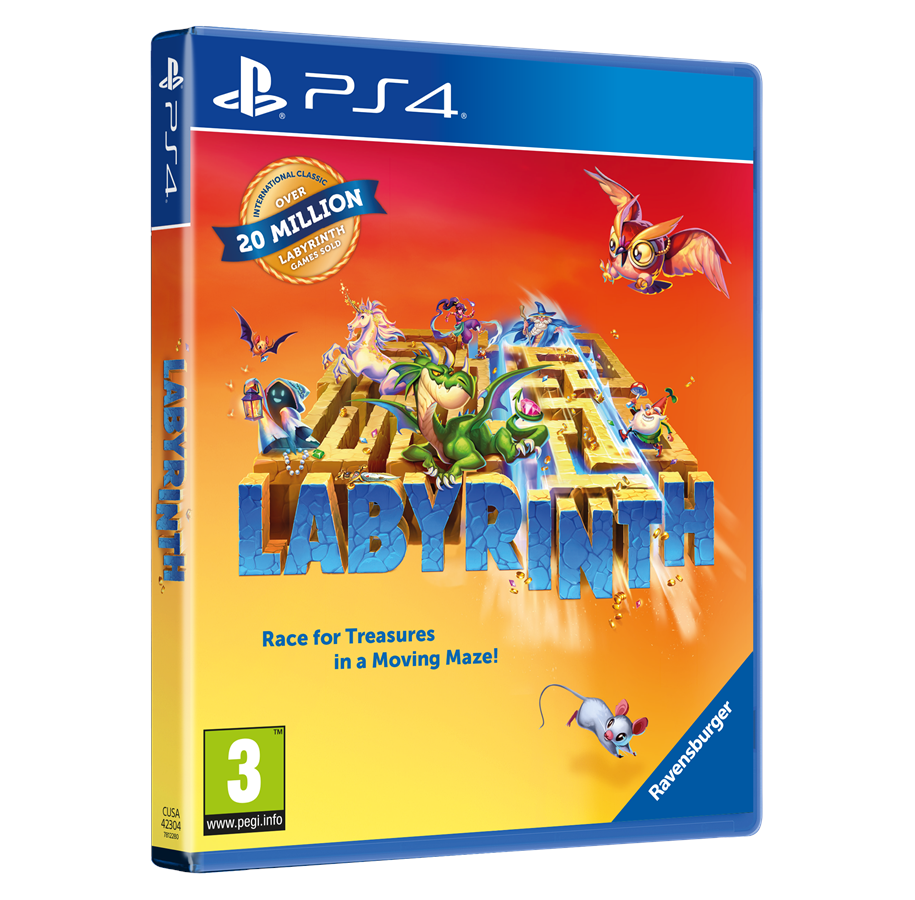 Spiele - Ravensburger Labyrinth - Sony PlayStation 4 - Familie - PEGI 3 - 8720618957535
