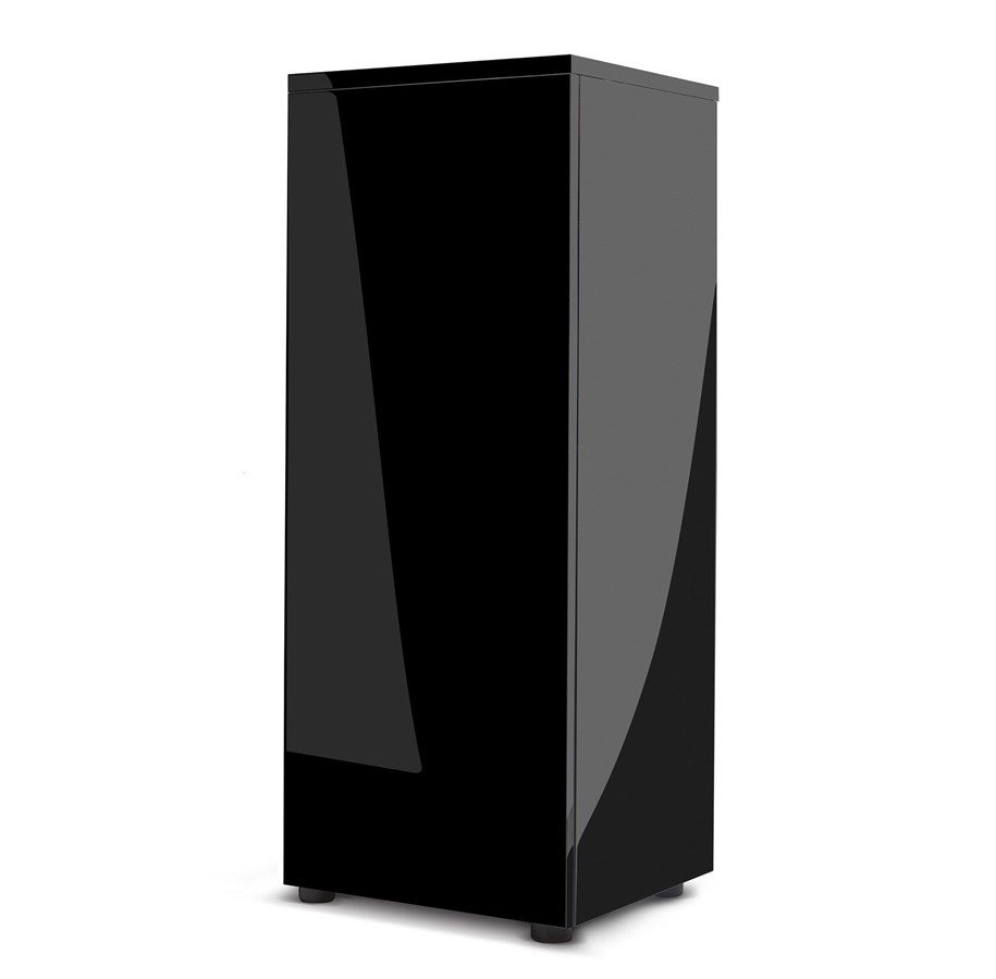 Fische - AQUAEL Furniture Glossy Cube 50cm black - 972685