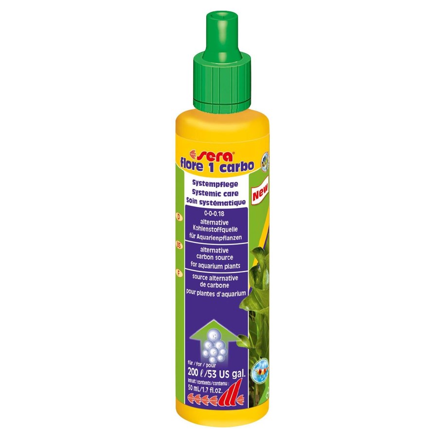Fische - SERA flore 1 carbo 50ml - 914216