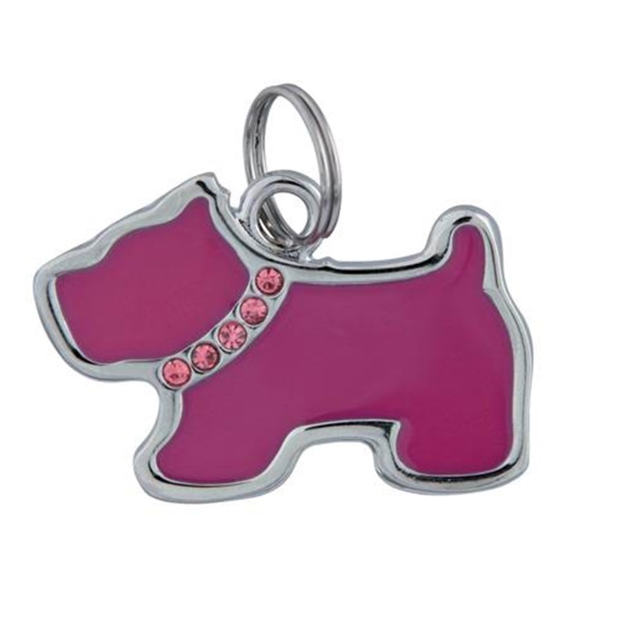 Hunde - Trixie Fancy I.D. Tag 3.5 × 2.5 cm assorted - TX22761