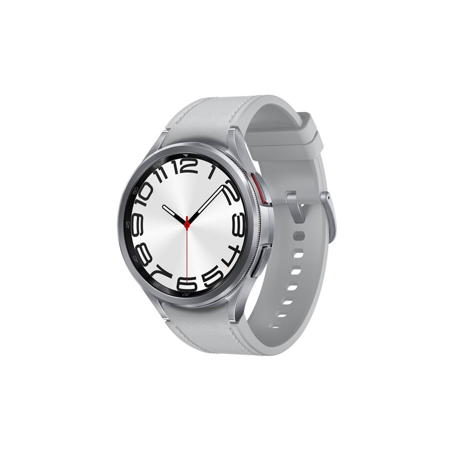 Smartwatches, Pulsuhren, Sportuhren & Schrittzähler - Samsung Galaxy Watch6 Classic 47mm - Silver - SM-R960NZSAEUB