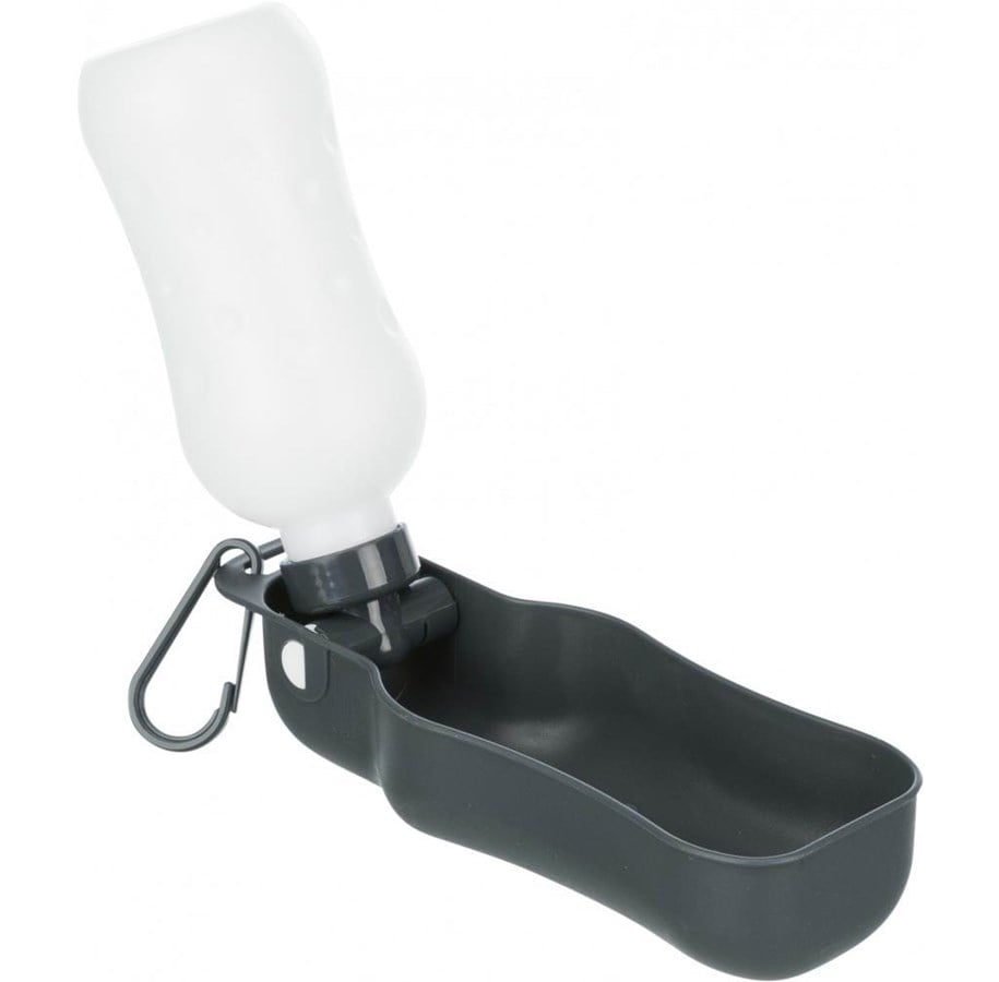 Hunde - Trixie Bottle with Bowl 0.25 l assorted colours - TX2462