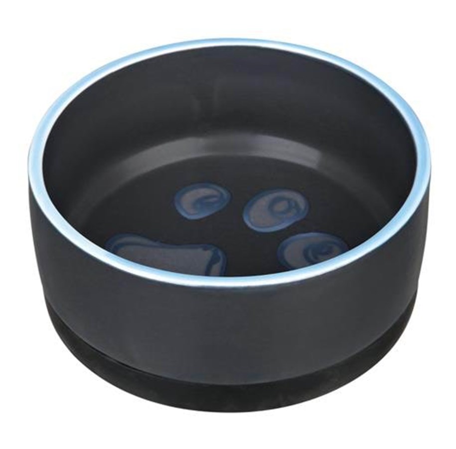 Hunde - Trixie Jimmy Ceramic Bowl 0.4 l/ø 12 cm assorted colours - TX24777