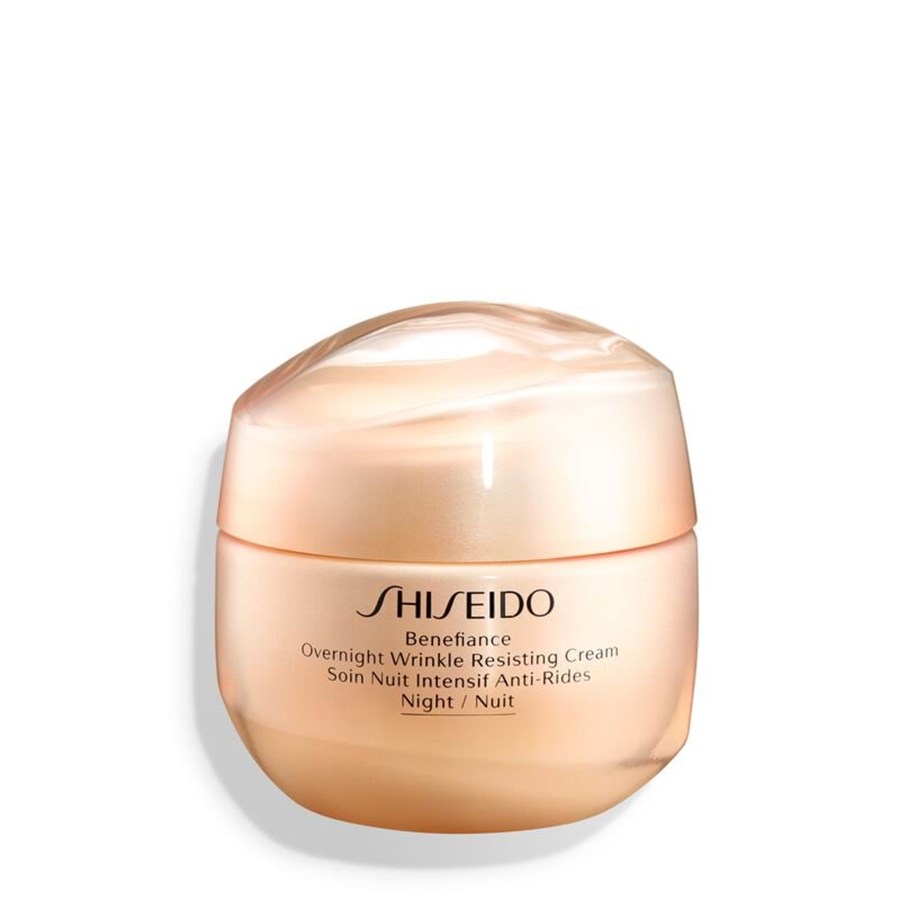 Gesichtspflege - Shiseido Benefiance Overnight Wrinkle Resisting cream –50ml. - 0768614166597
