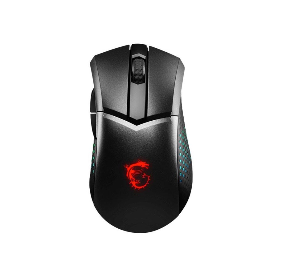 Maus - MSI Clutch GM51 - mouse - USB Bluetooth 2.4 GHz - Maus (Schwarz) - S12-4300080-C54