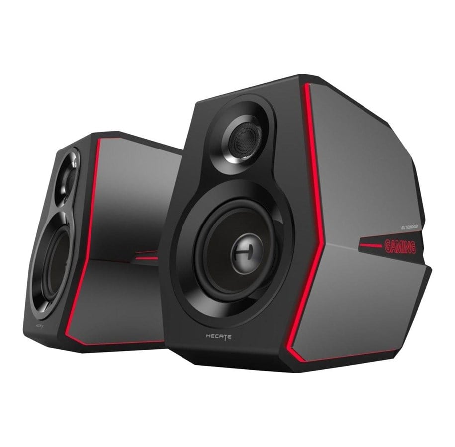 PC Lautsprecher - Edifier G5000 - 2.0 PC-Lautsprecher - Schwarz - G5000 black