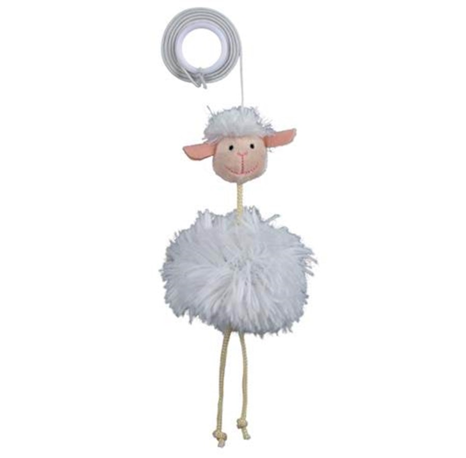 Katzen - Trixie Sheep on an Elastic Band 20 cm - TX45560