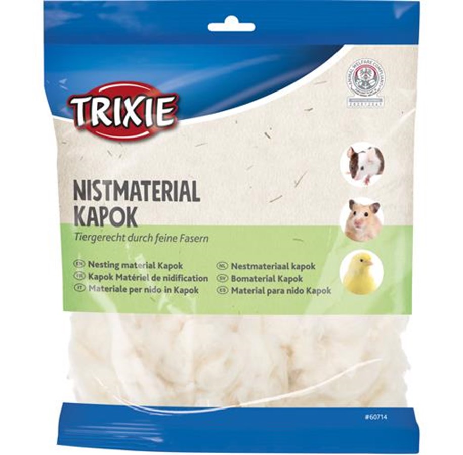 Nagetiere - Trixie Nesting Material kapok 100 g - TX60714