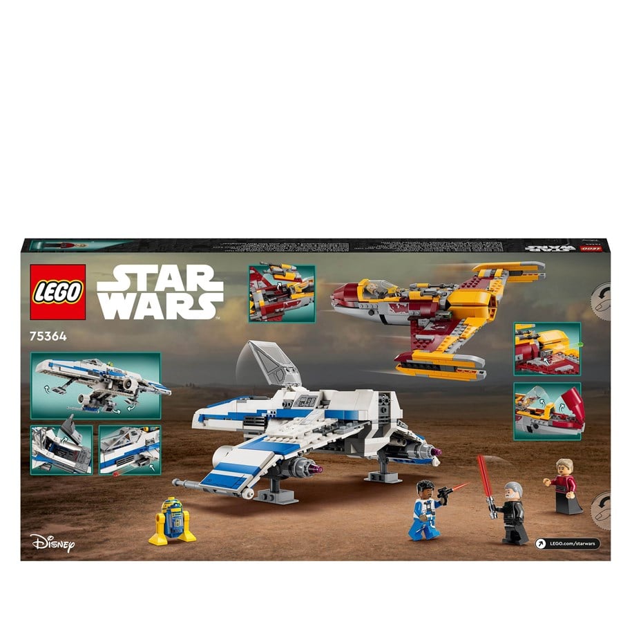 LEGO Star Wars 75364 New Republic E-Wing™ vs. Shin Hatis Starfighter™